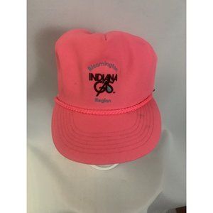 Indiana Gas Roped Vintage Trucker Snapback Ball Cap Hat